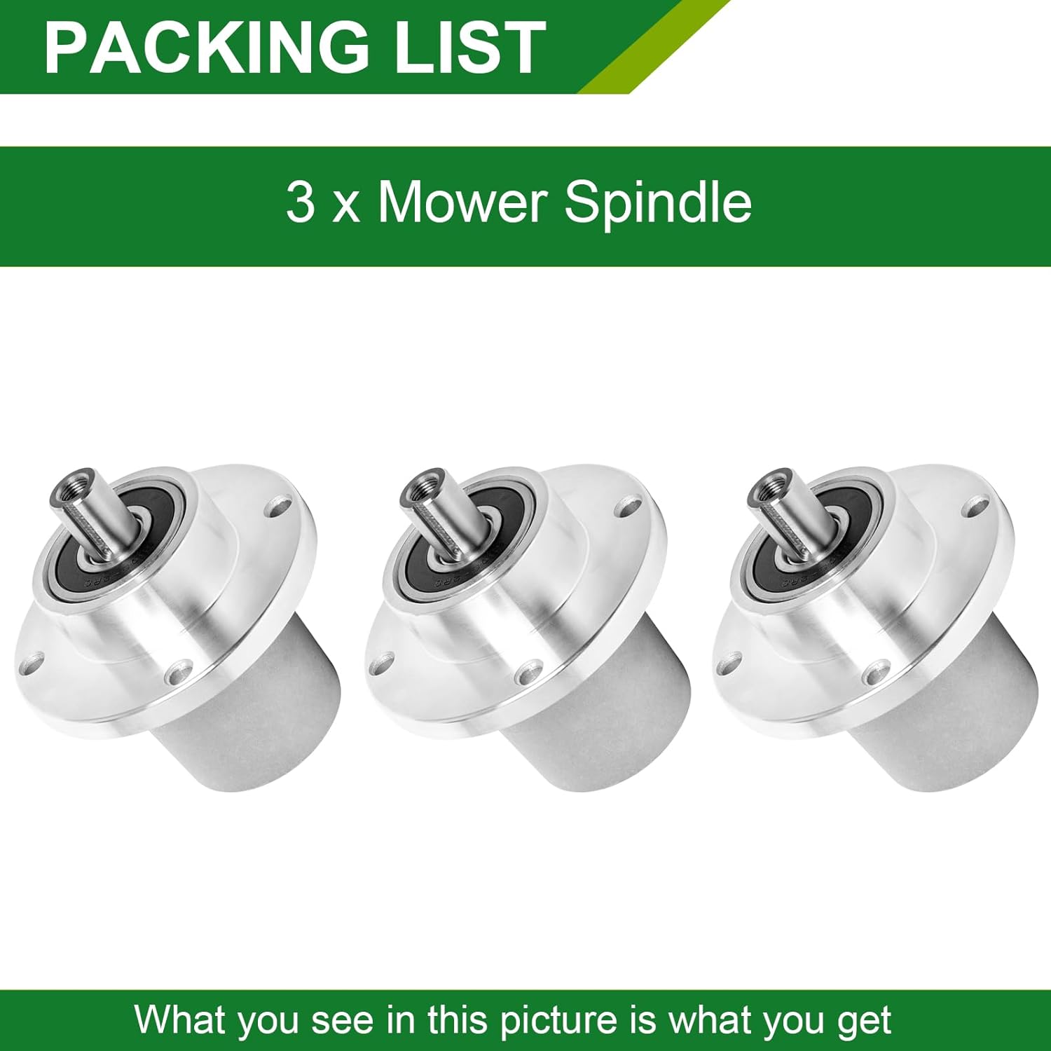 037-2000-00 037-2050-00 Spindle Assembly - Fits Bad Boy 42" 48" 54" Deck, Bad Boy MZ 42”, MZ Magnum 48", MZ Magnum 54" Zero Turn Mower (3-Pack)