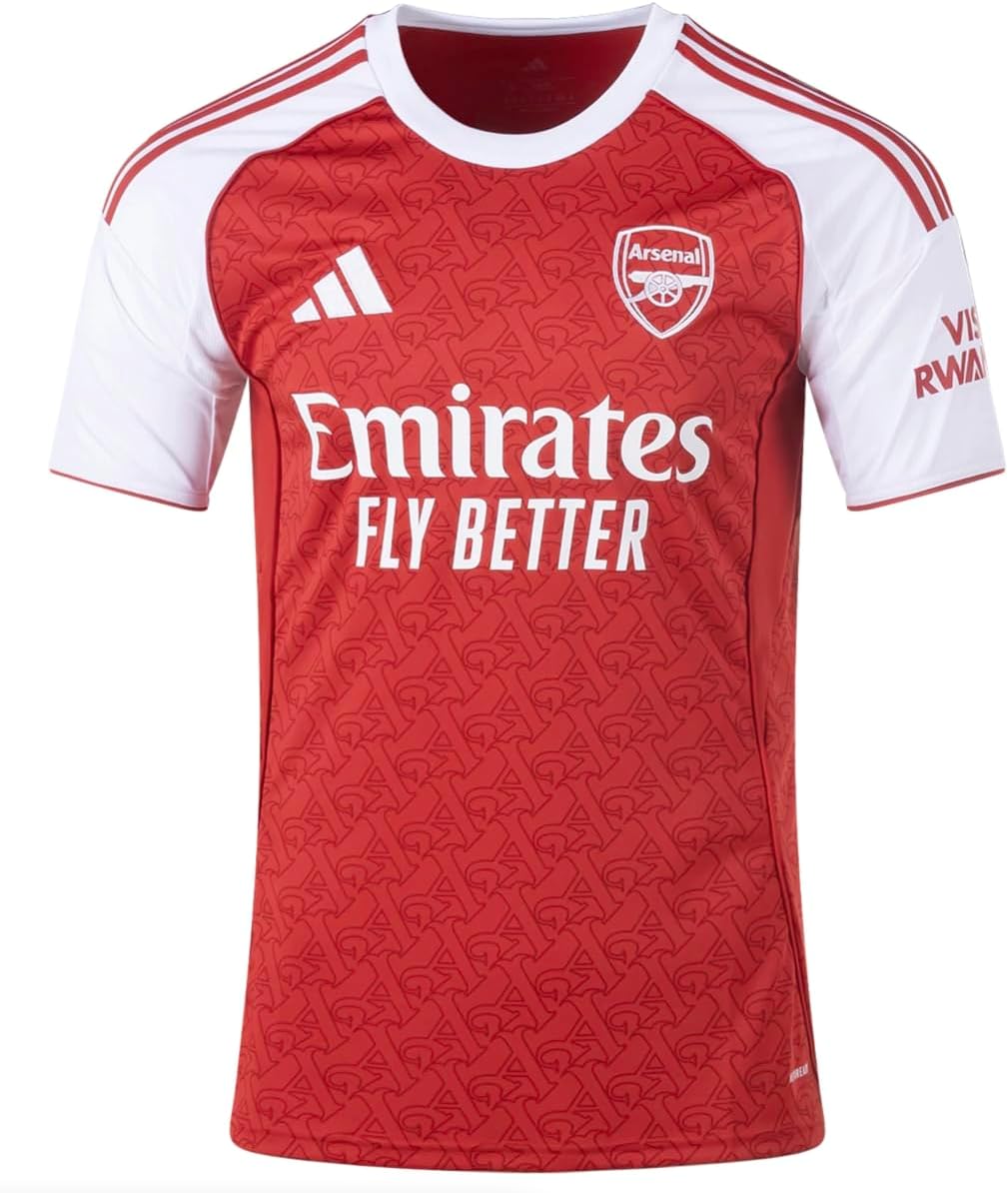 adidas Youth Arsenal Home Jersey 25/26 (Better Scarlet/White)