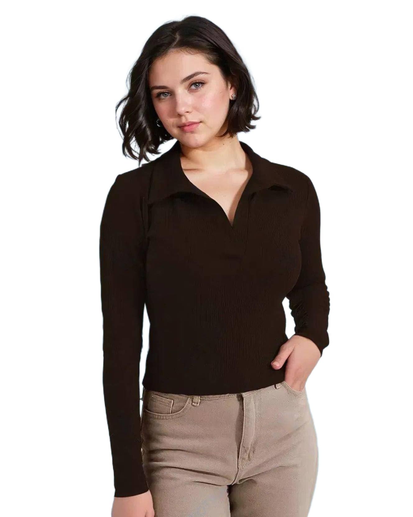 kotty Women's Solid Regular Fit Fashion Vest-picture-36