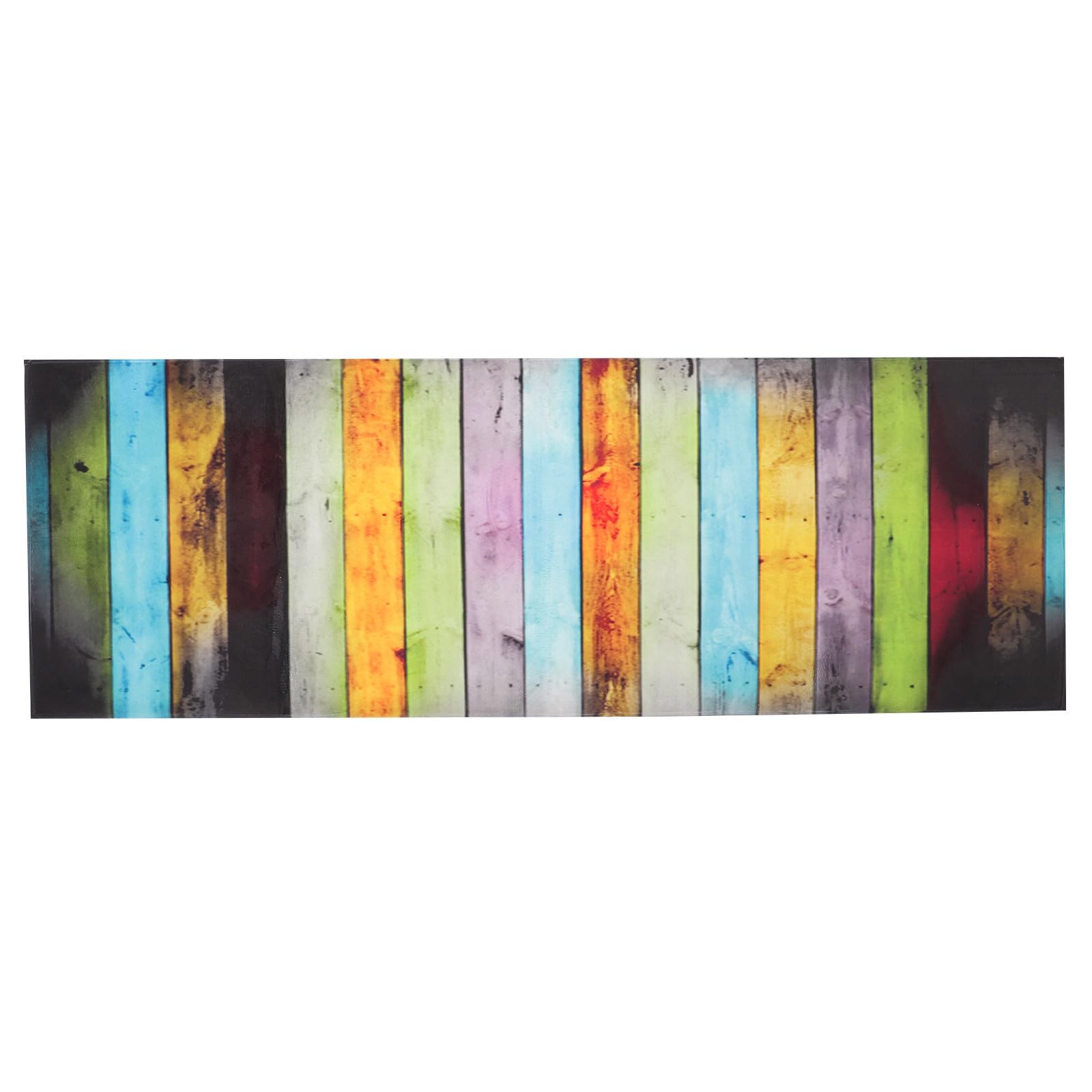 Tapis d'entrée 60x180cm antidérapant en polyester et caoutchouc pour intérieur