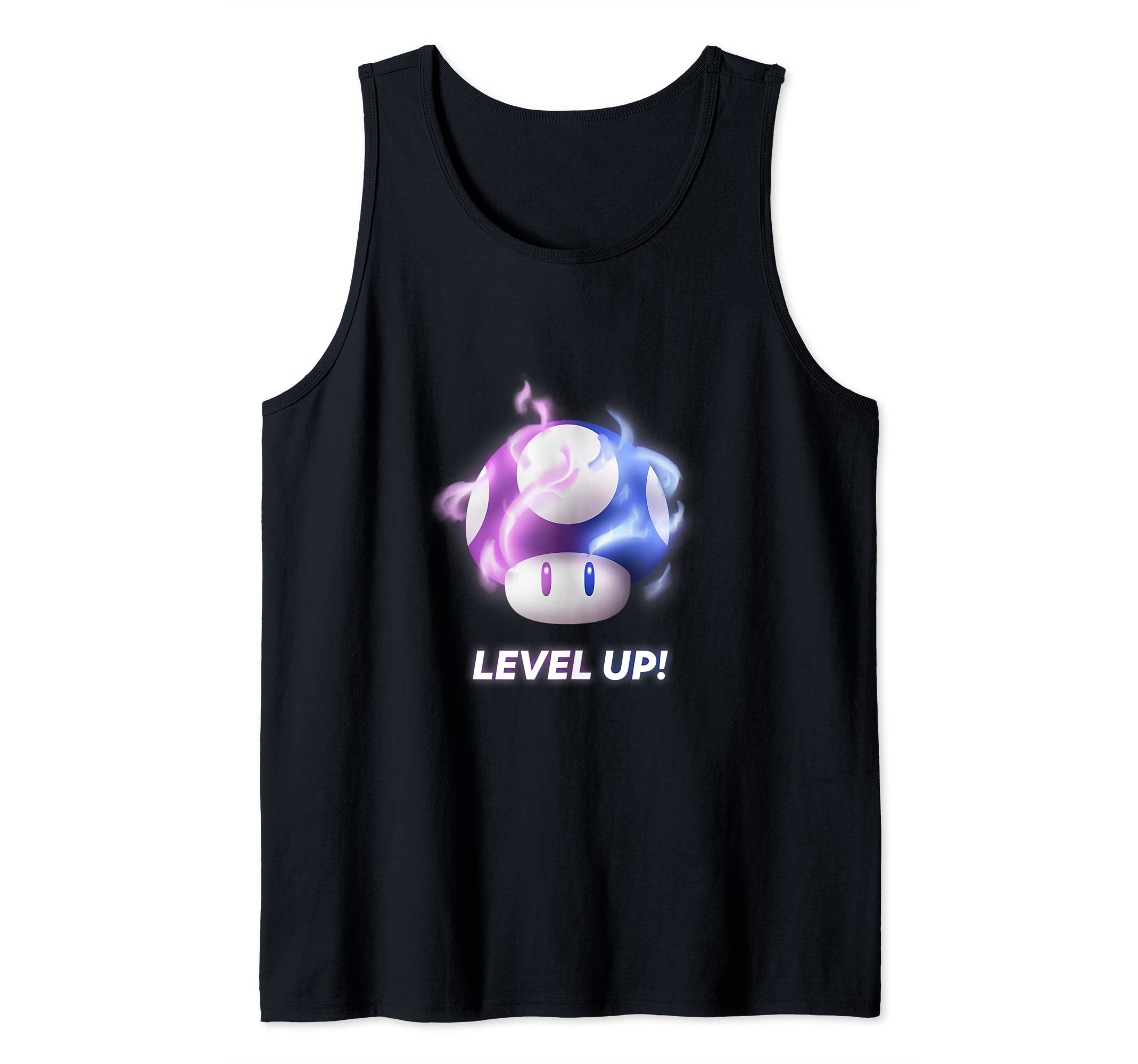 Level Up! Tech Magnet Mushroom Next Level Tank Top