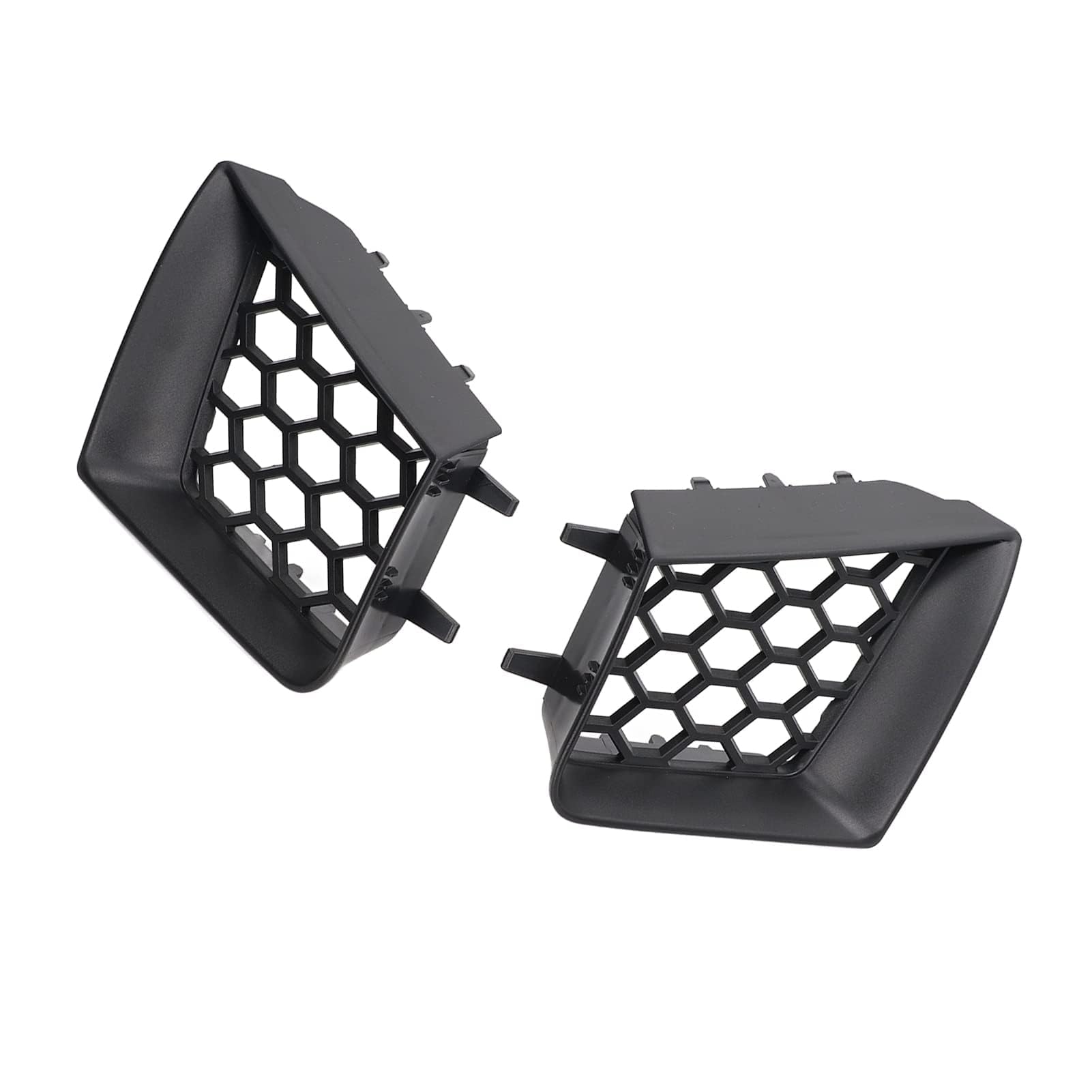 Parachoques delantero, 2 piezas de rejilla izquierda derecha de repuesto para Seat Cordoba 6L 2002-2009, negro brillante, posición de montaje delantera izquierda/delantera derecha