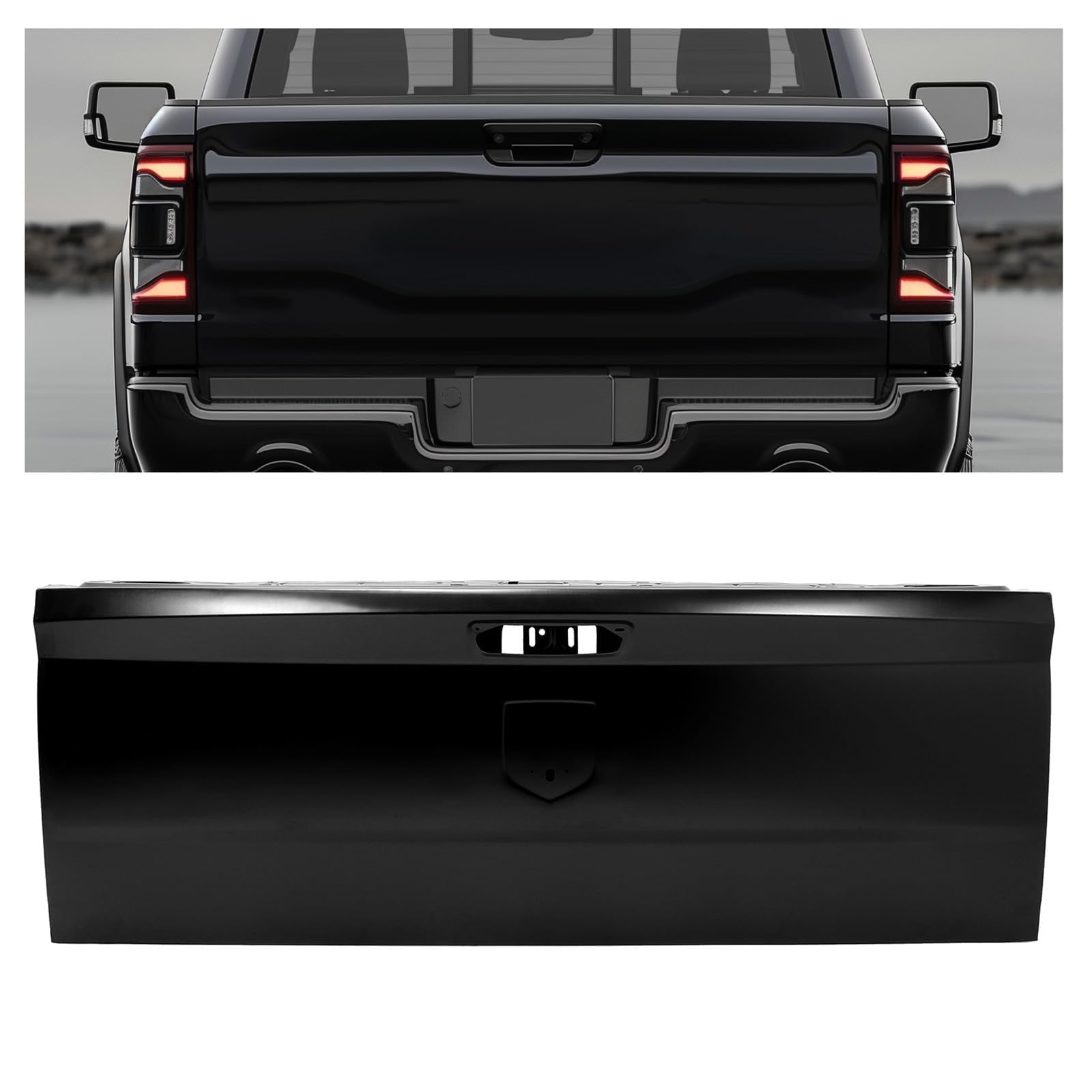 Rear Tailgate Compatible with 2010 - 2019 ram 2500 tailgate