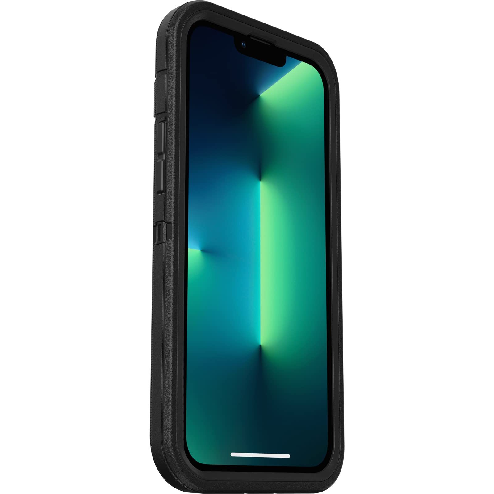 OtterBox Defender Hülle für iPhone 13 Pro Max/iPhone 12 Pro Max, stoßfest, sturzsicher, Ultra-robust, schützende Hülle, 4X getestet nach Militärstandard, Schwarz, Keine Einzelhandelsverpackung