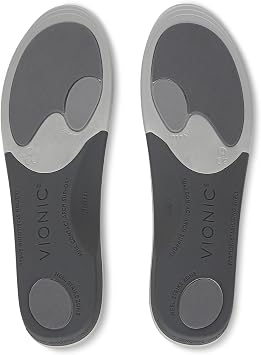 Vionic Active Unisex Orthotic Insole | Medium | VIO Motion Technology | Contoured Arch Support | Shock-Absorbing Cushioning | Plantar Fasciitis & Heel Pain Relief