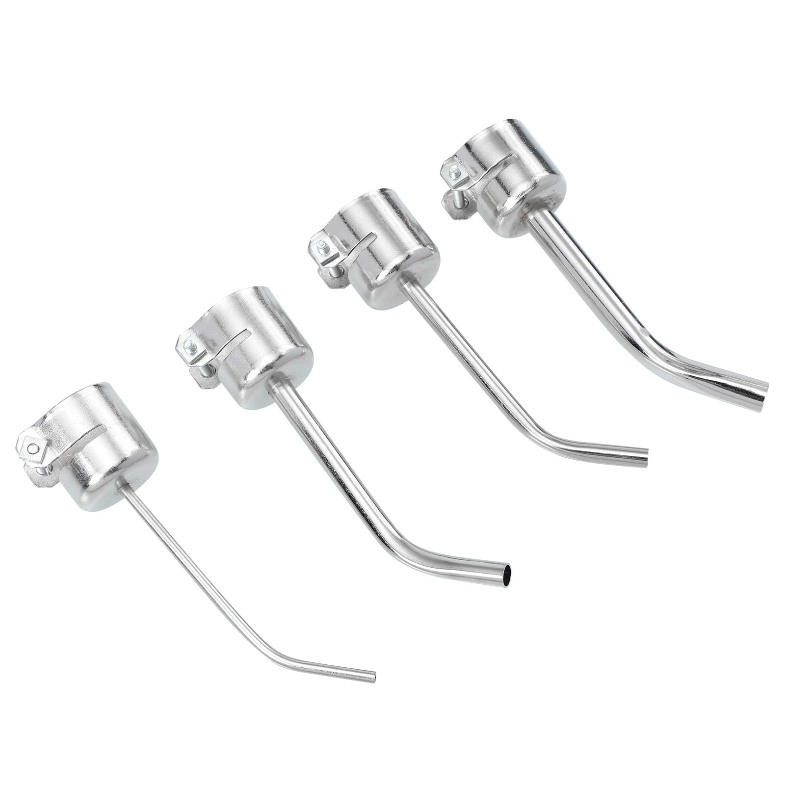 Buse pour outils à air chaud alliage aluminium embouts coudés station soudage air chaud 4 pcs