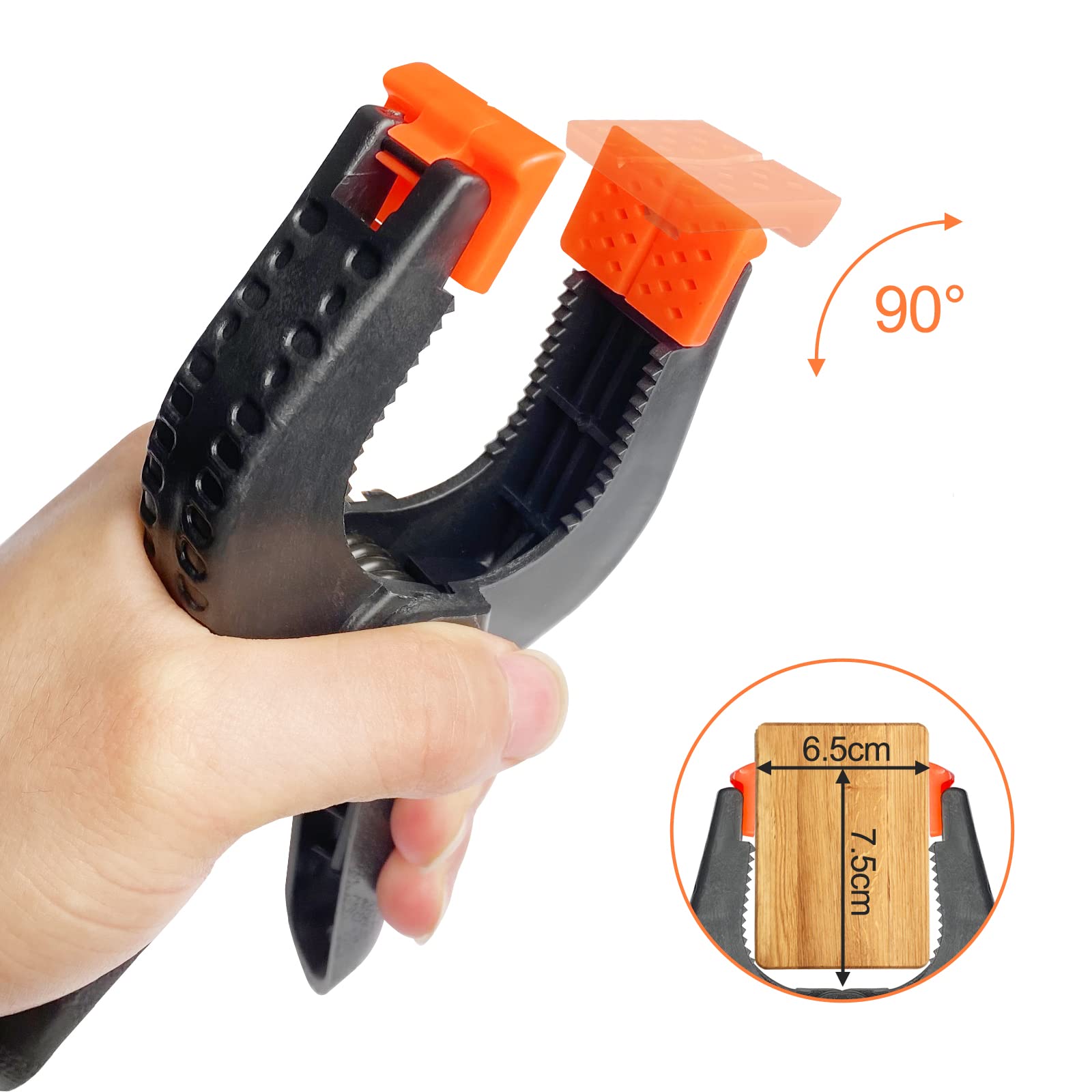 Morsetti A Molla 4 Pezzi - Per Falegnameria, Fai Da Te E Progetti Artigianali - Foto 7