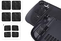 Vista 1 de TALONGAMES Protector táctil compatible con Steam Deck Touch Trackpad (protector de trackpads + protector de 4 teclas, Mirage Camo - Negro)