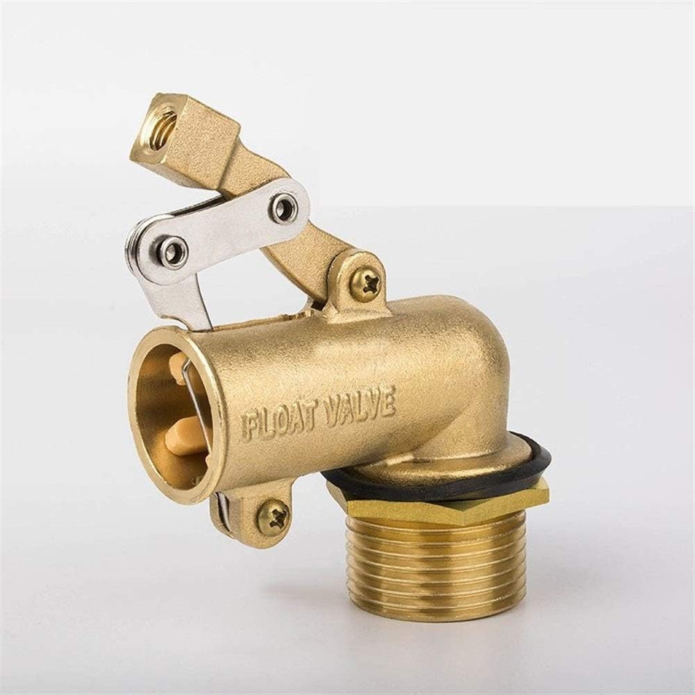 1PC 90 Degree L Type Brass Float Valve Ball Valve Water Tower Water Tank Float Switch Valve(DN25)