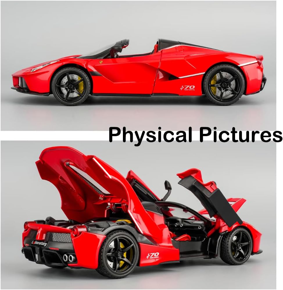 Toy Cars Model Roadster 1/22 LaFer Die-cast Vehicles with Sound and Light