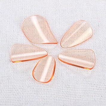 LANDTOM 2Set 10pcs Professional Pipa Nails Picks for Beginner and Practice Pipa Accessories adult, orange