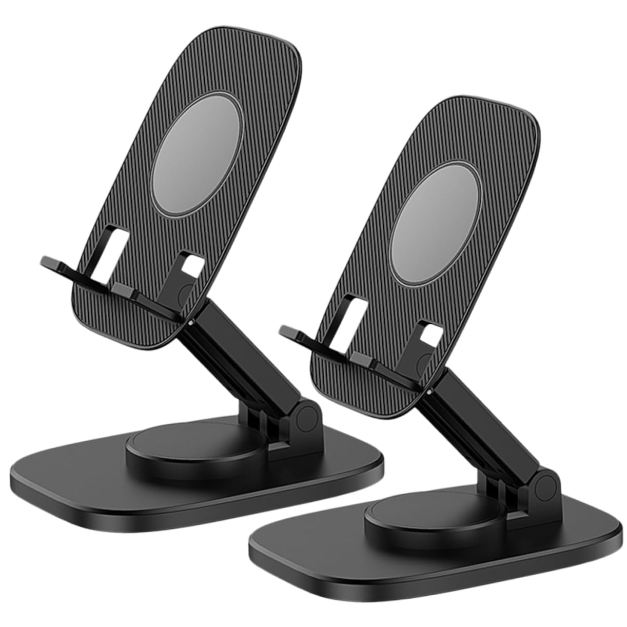 2 Pezzi per Telefono Scrivania Rotante Smartphone e Tablet Accessorio per Videochiamate e Visione Film