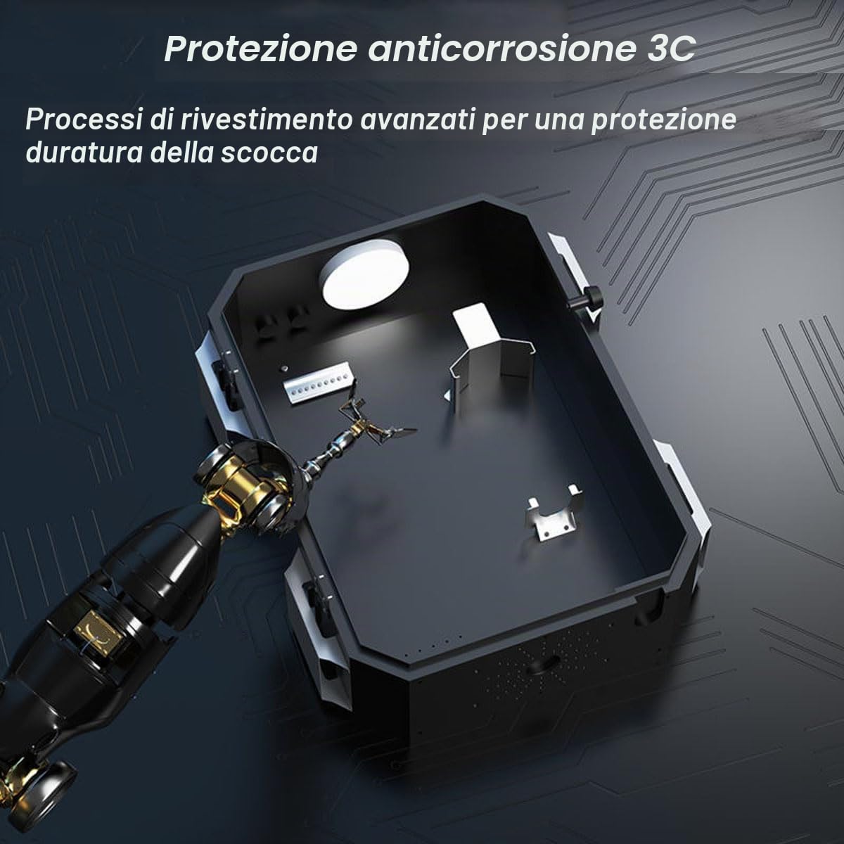 Wallbox Weather Protection - Custodia protettiva universale per caricabatterie, protezione contro le intemperie, IP65 (resistente alla polvere) per scatole da parete e stazioni di ricarica