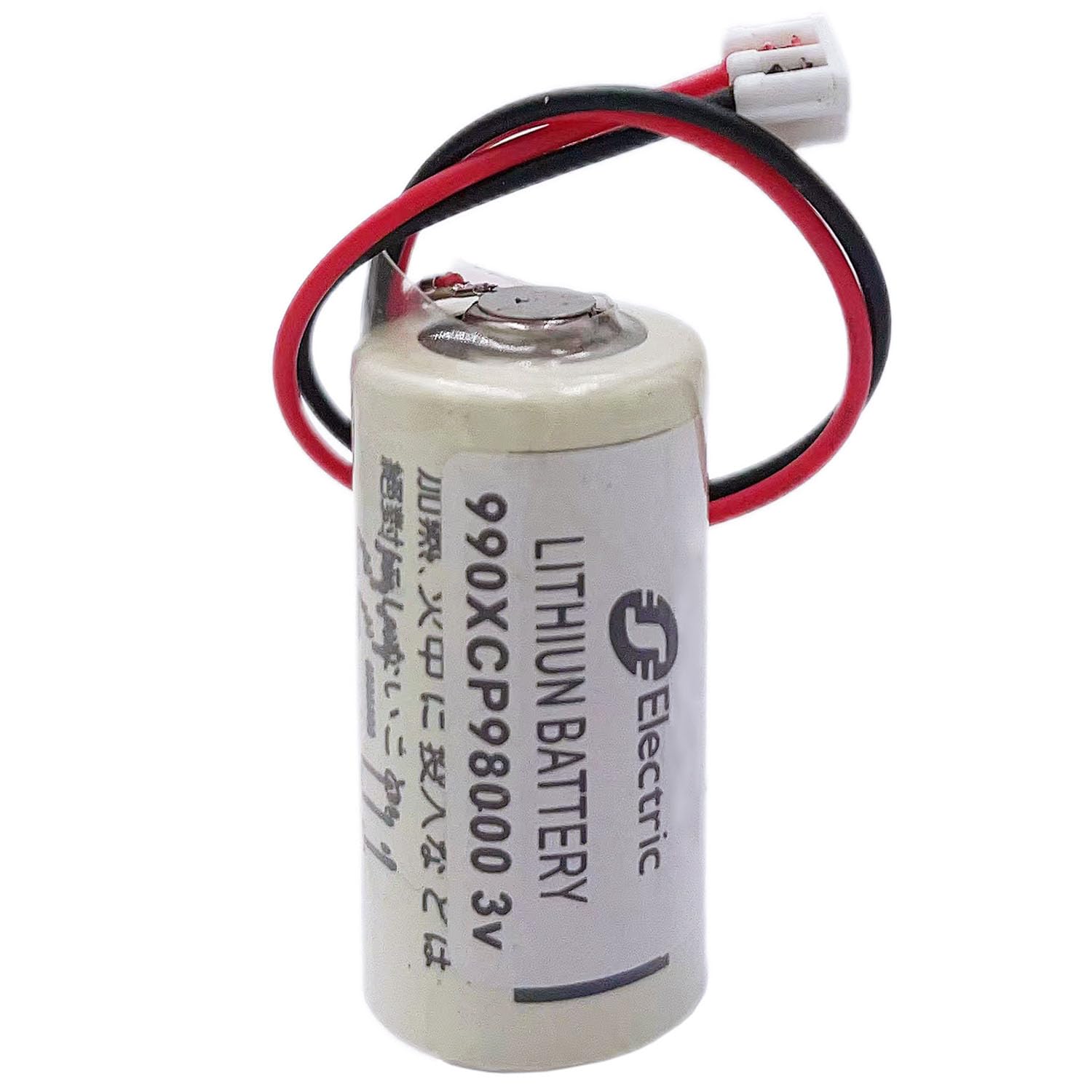 LINHUPAK (20 Pack) 990XCP98000 2/3A 3V 1800mAh PLC Battery Replacement for Schneider Modicon PLC 140 CPU Series 990XCP98000 Battery