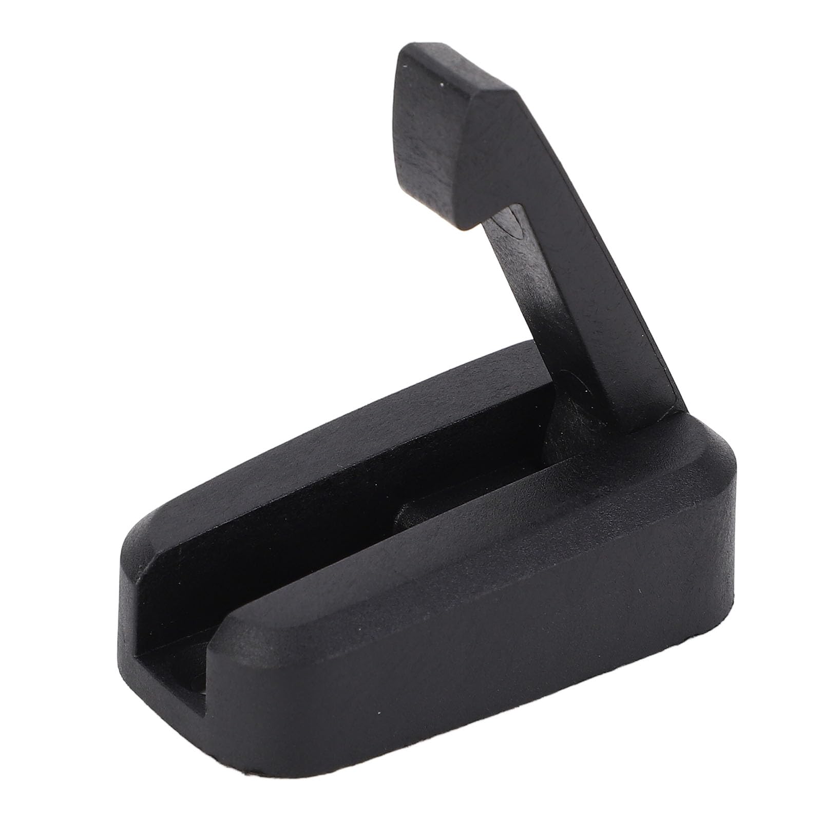 Natudeco Foldable Coat Hook Folding Nylon Hat Hook RV Accessories for Boats Yachts Home Black