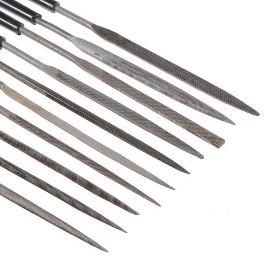 DIY Crafts Design No # 6, Set of 10 Pcs, Needle Files Jewelers Diamond Metal Glass Stone Shaping Files for Jewelle (Design No # 6, Set of 10 Pcs) 3