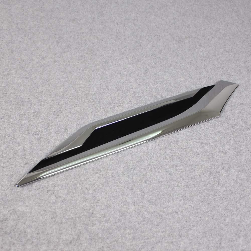 Beautost Fit For Toyota RAV4 2019 2020 2021 2022 2023 2024 2025 Headlight Molding Trim Front Side Fender Cover Trims