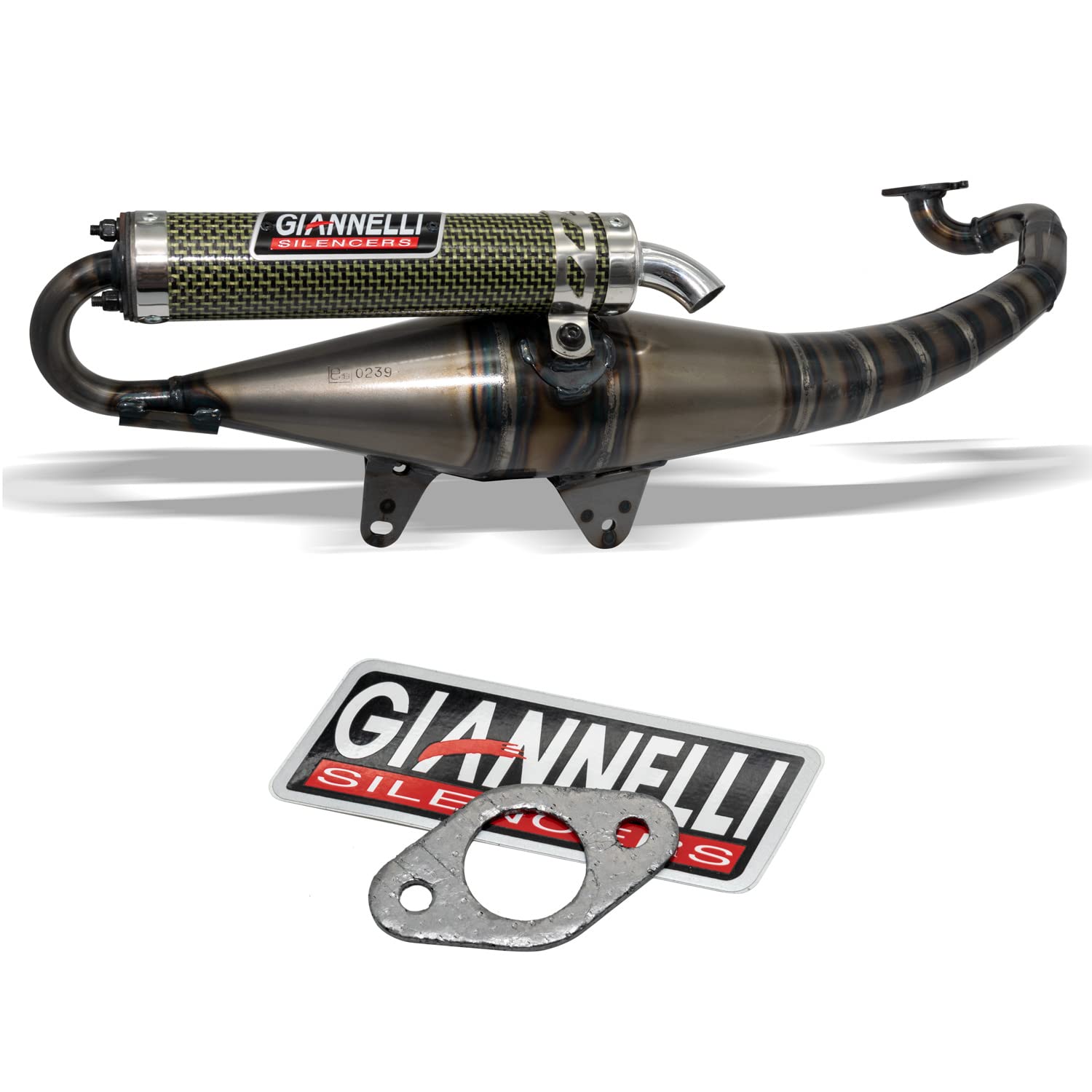 Impianto di scarico Giannelli Reverse con ABE per Benelli