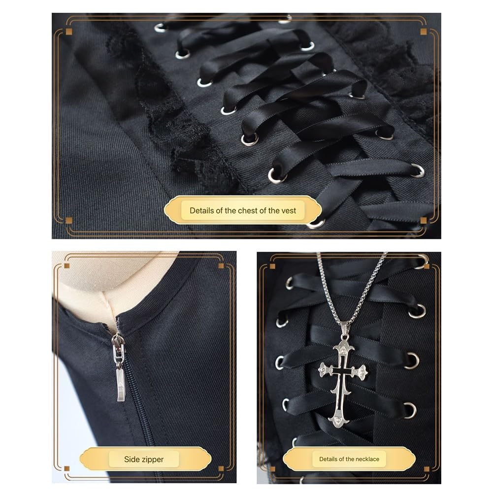 Misa Amane Cosplay Rock Anime Cosplay kostium Misa Amane mundur kompletny zestaw, Halloween, tematyka na imprezę