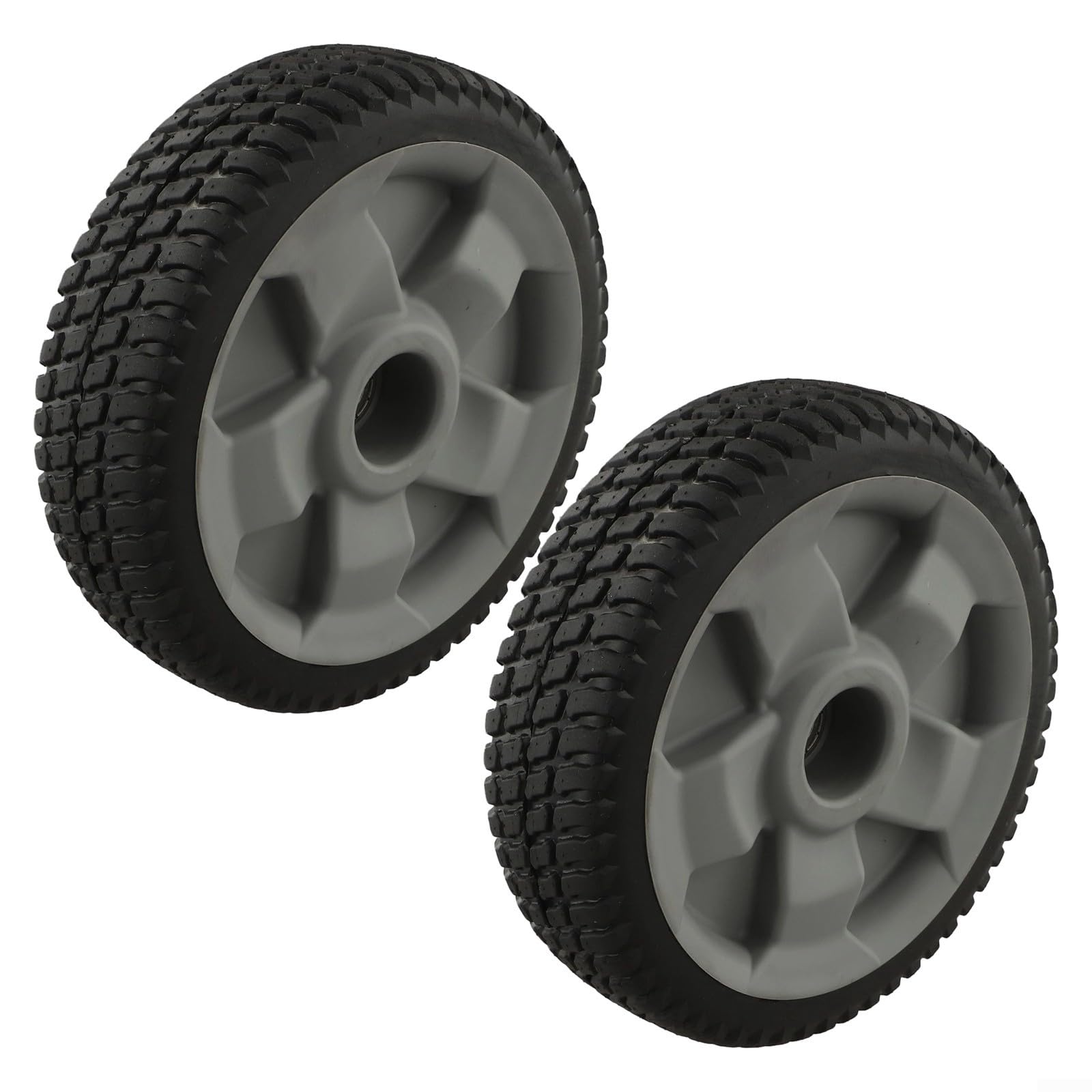 Ensamble para rueda Repuesto 8" Compatible para toro Cortacésped(2pcs)