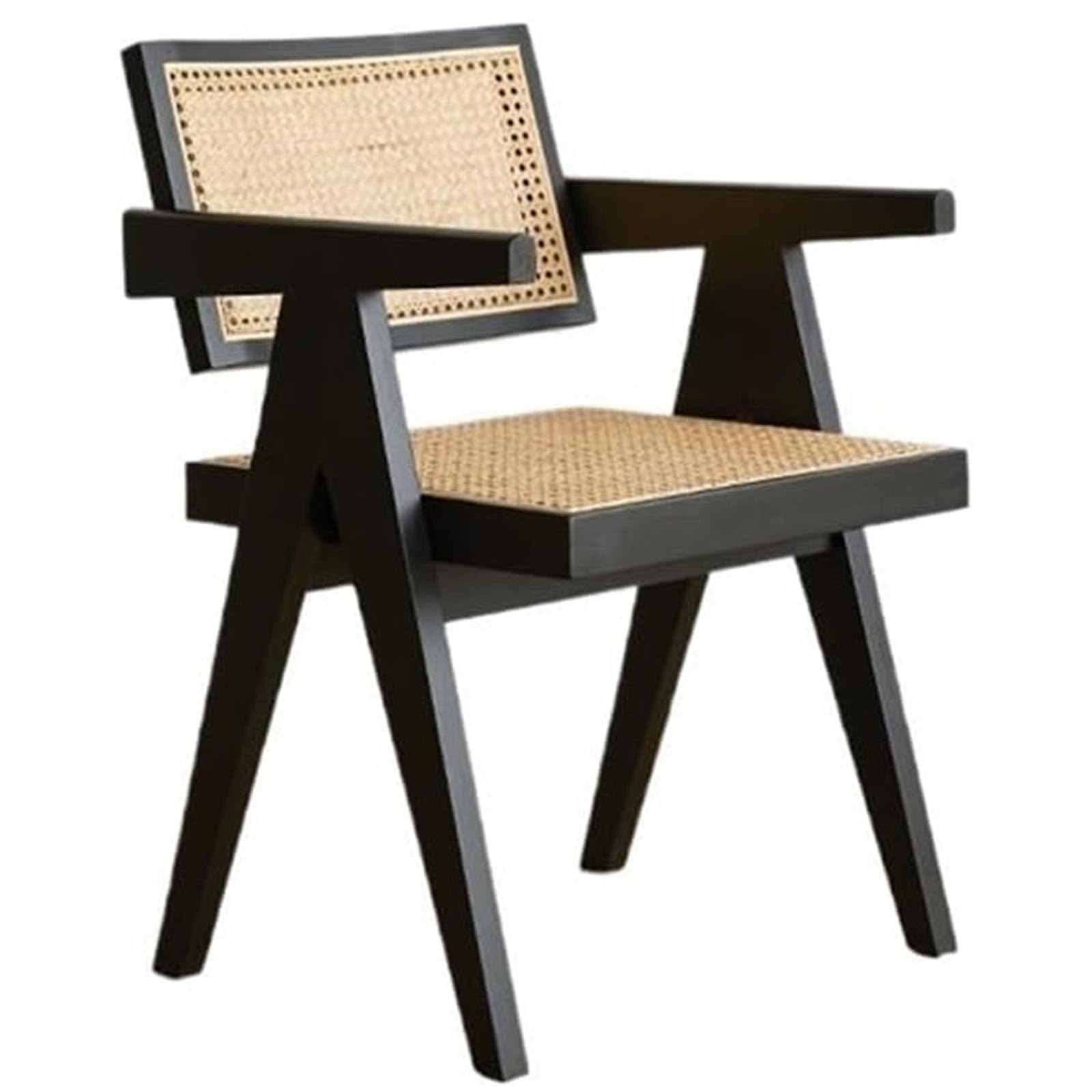 Chaise en rotin pour chambre et coin lecture chaleureux
