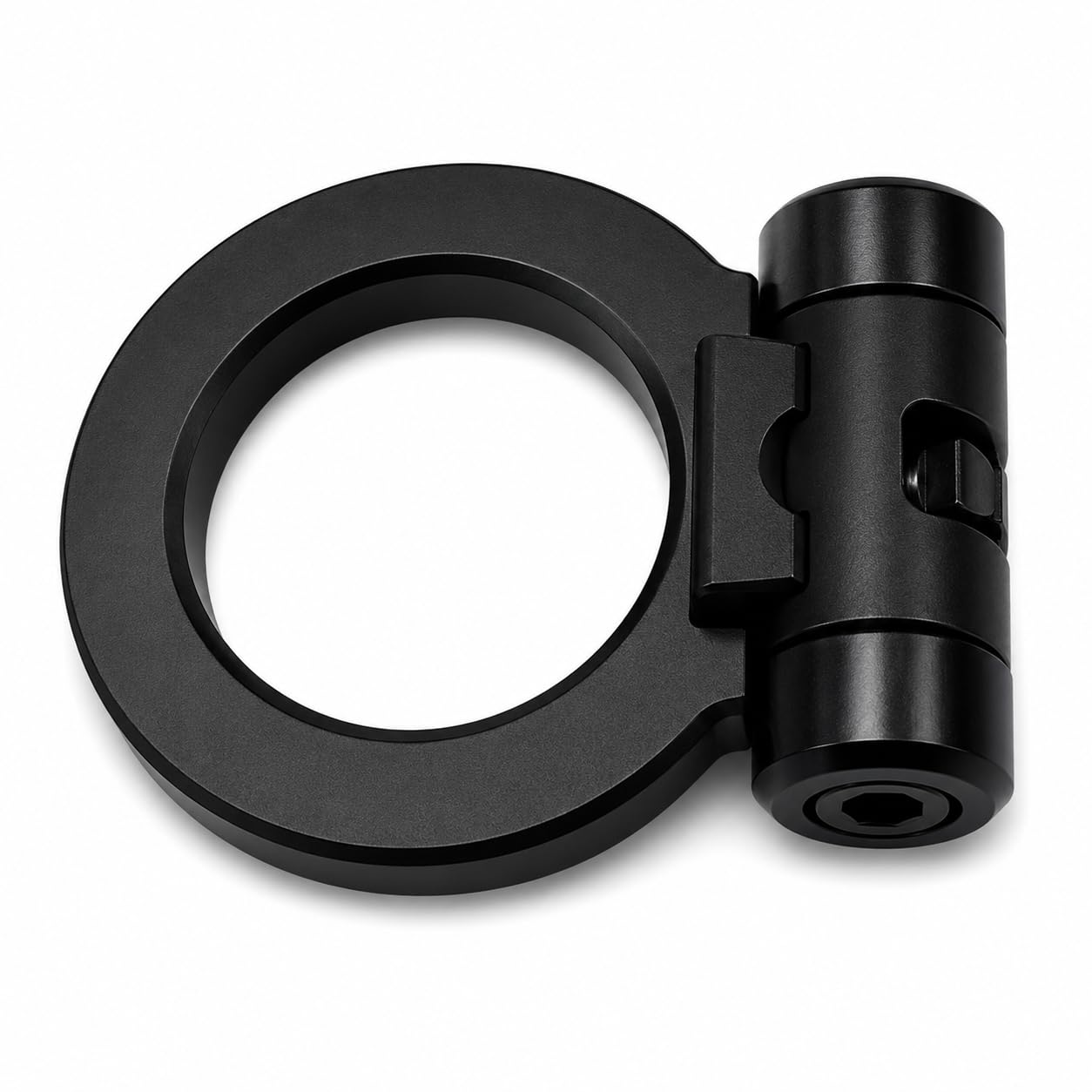 Universal Dummy Tow Hook for Car | Racing Style Decorative Bumper Hook | ABS Exterior Accessory | Self-Adhesive | Multiple Shapes | For Cars & SUVs-image-5