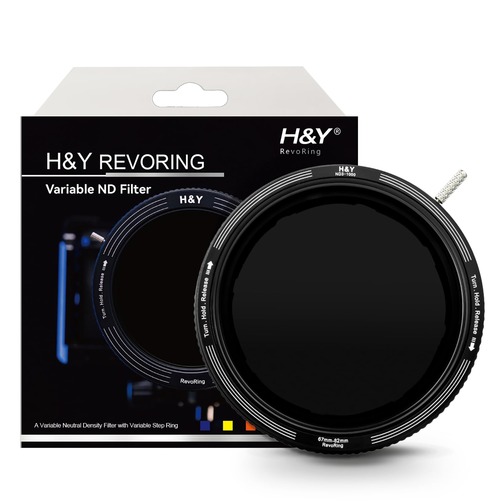 Amazon | H&Y 可変NDフィルター REVORING Variable ND3-1000 