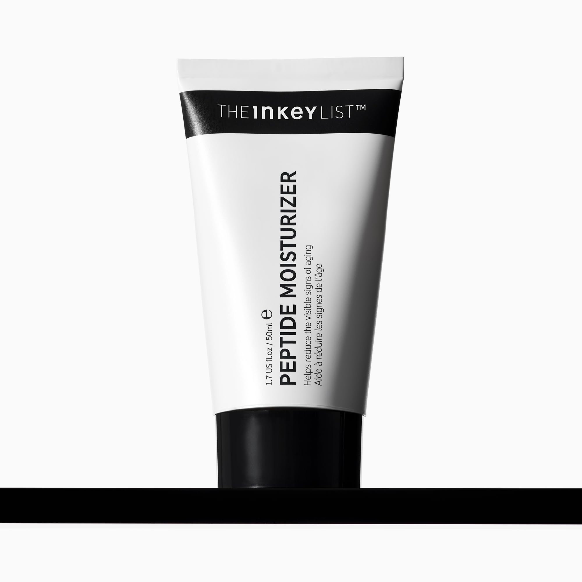 The INKEY List Peptide Moisturiser 50ml, Hydrating Skincare, Supports Natural Collagen, Day/Night Cream, Vegan Friendly, Suitable For All Skin Types