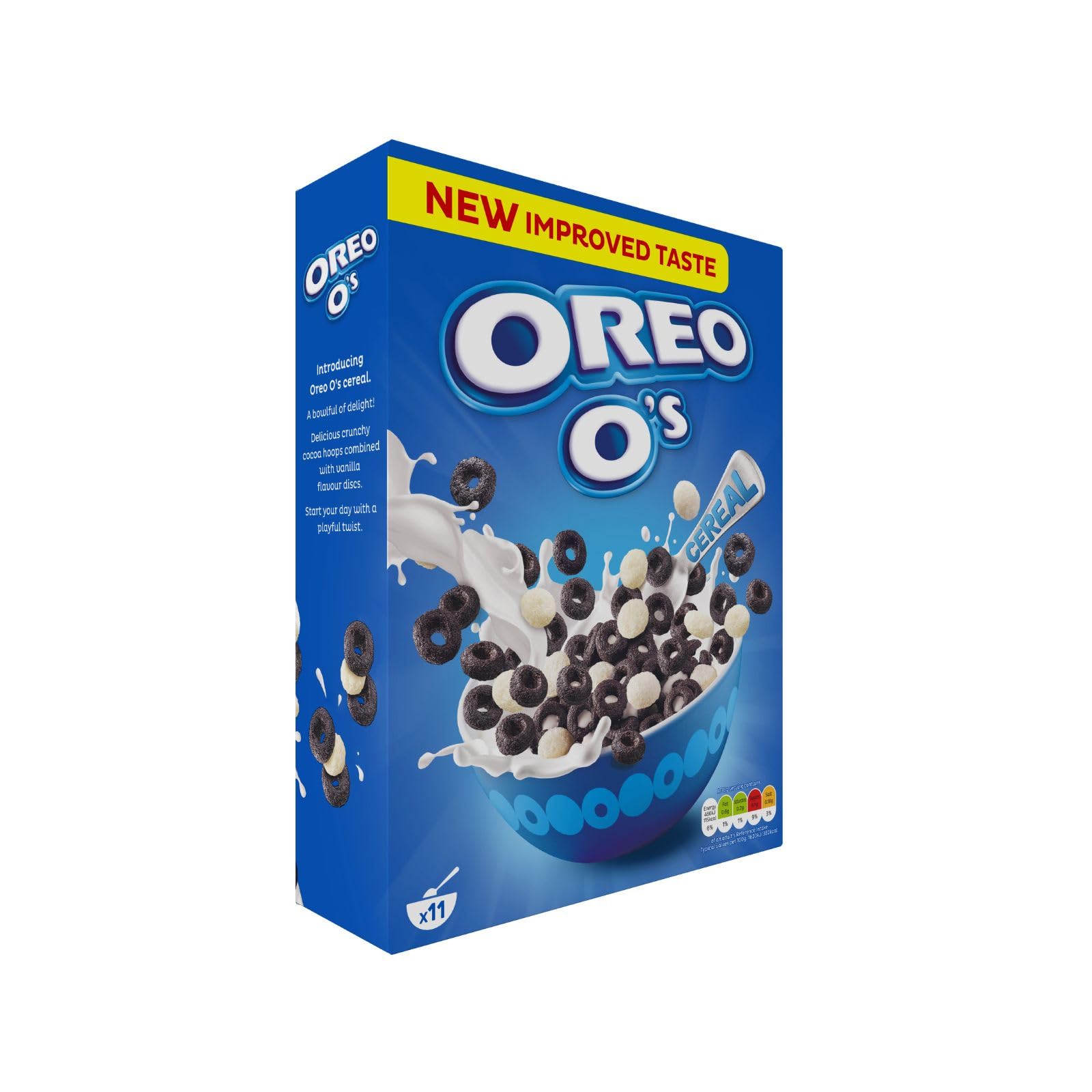 O's Cocoa Hoops Vanilla Cereal 350g