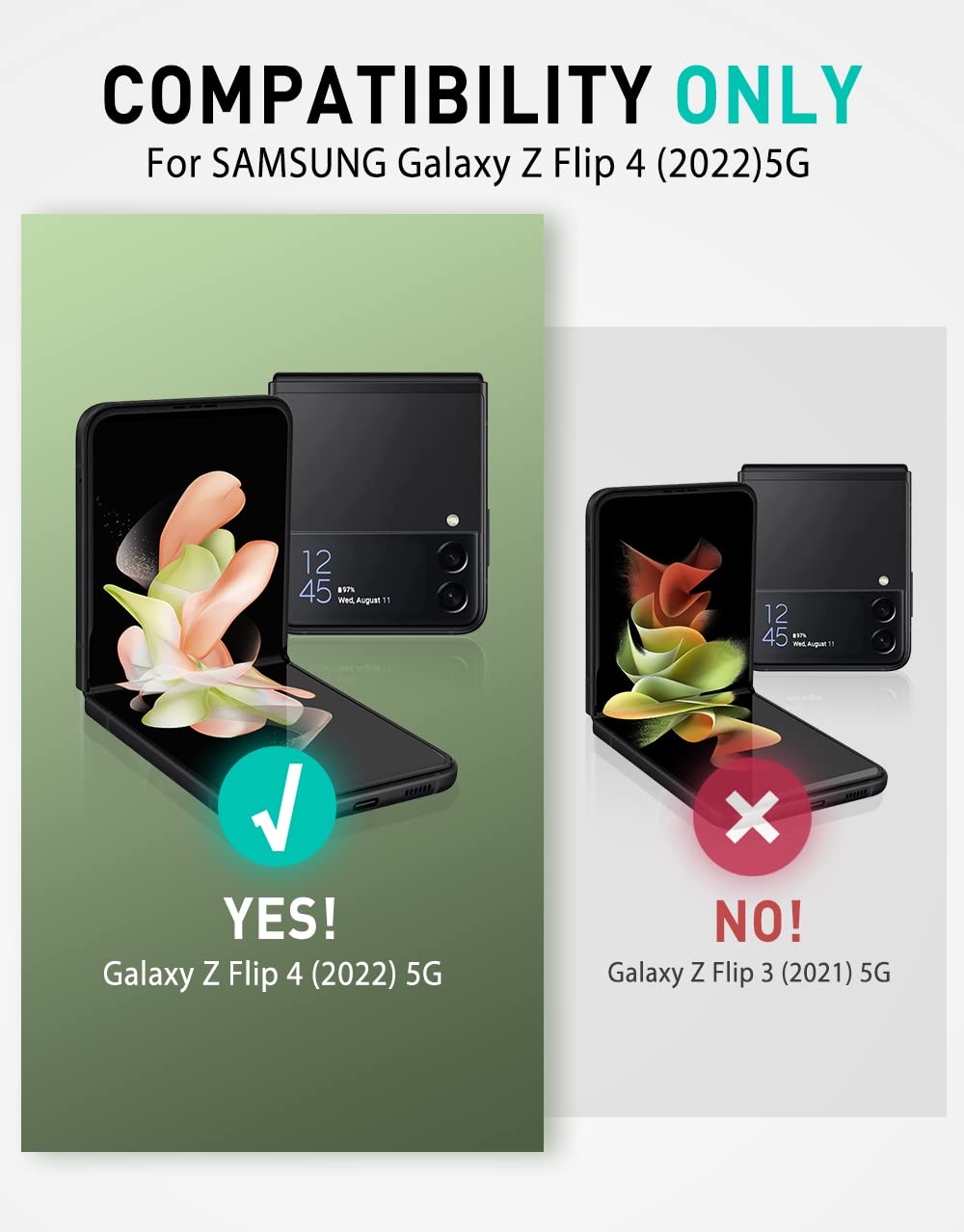 i-Blason Armorbox Series Case for Samsung Galaxy Z Flip 4 5G (2022), Full-Body Rugged Holster Case with Shock Reduction/Bumper (Guldan)