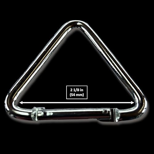 Miniatura 2 de THE SILENCER Paquete de 4 anillos de repuesto para bolsa pesada, anillo de saco de boxeo, mosquetón para bolsa pesada