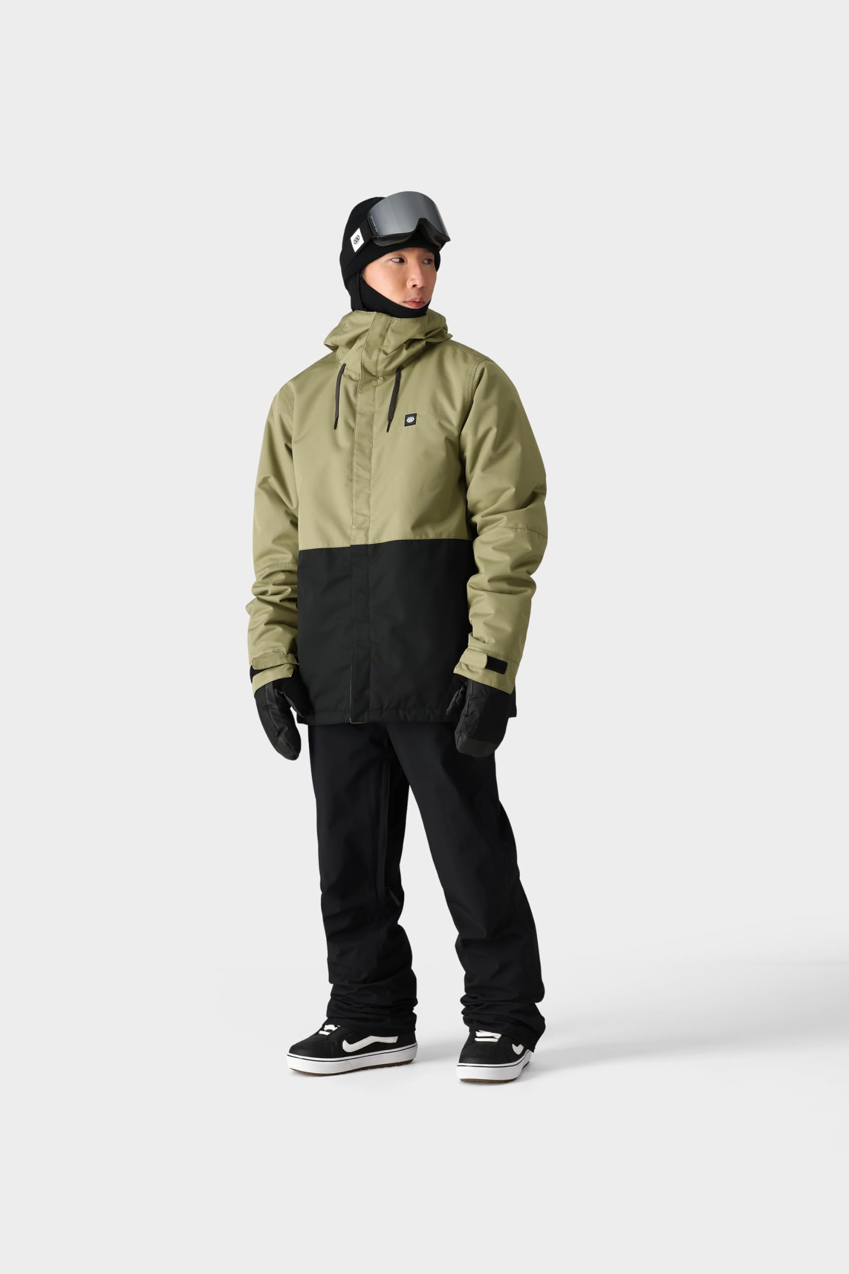 686 Men's Foundation Insulated Jacket - Thermal Snow Jacket with