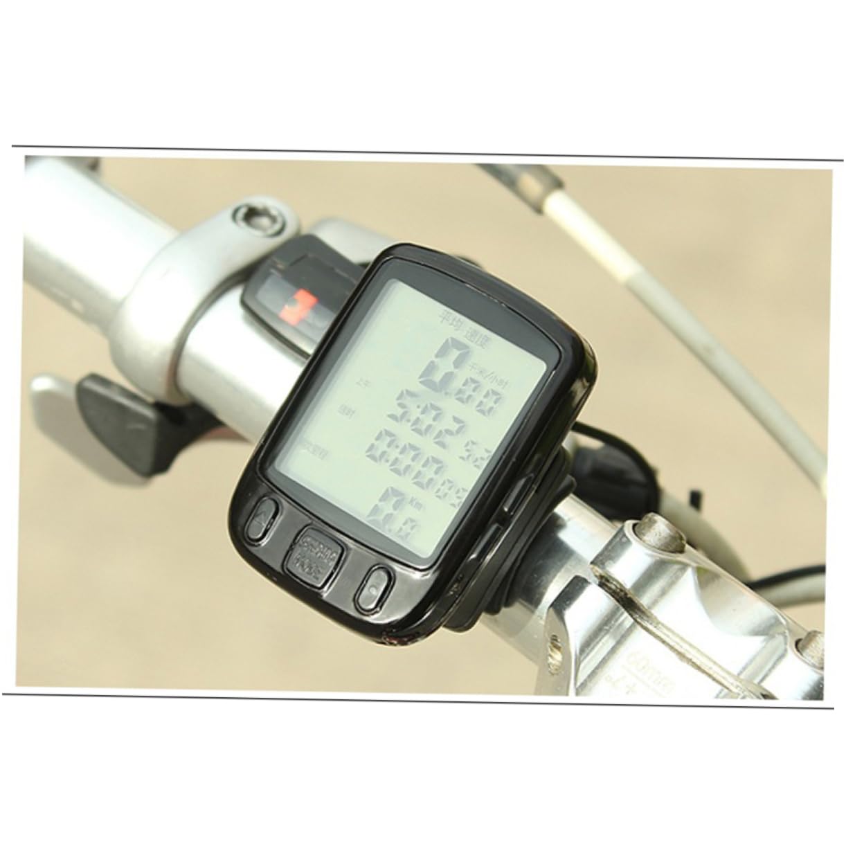 INOOMP 3Pcs Cyclette Bicicleta Estatica Para Ejercicios Excersize Bike Cyclette Ciclo Computer Computer Bici Ciclo Tachimetro Bici Tachimetro Contachilometri Bicicletta Apparecchio