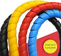 Vista 1 de Protector de cable para perros y gatos de 32.8 pies, fundas protectoras de cable para cables que protegen a tus mascotas de masticar a través