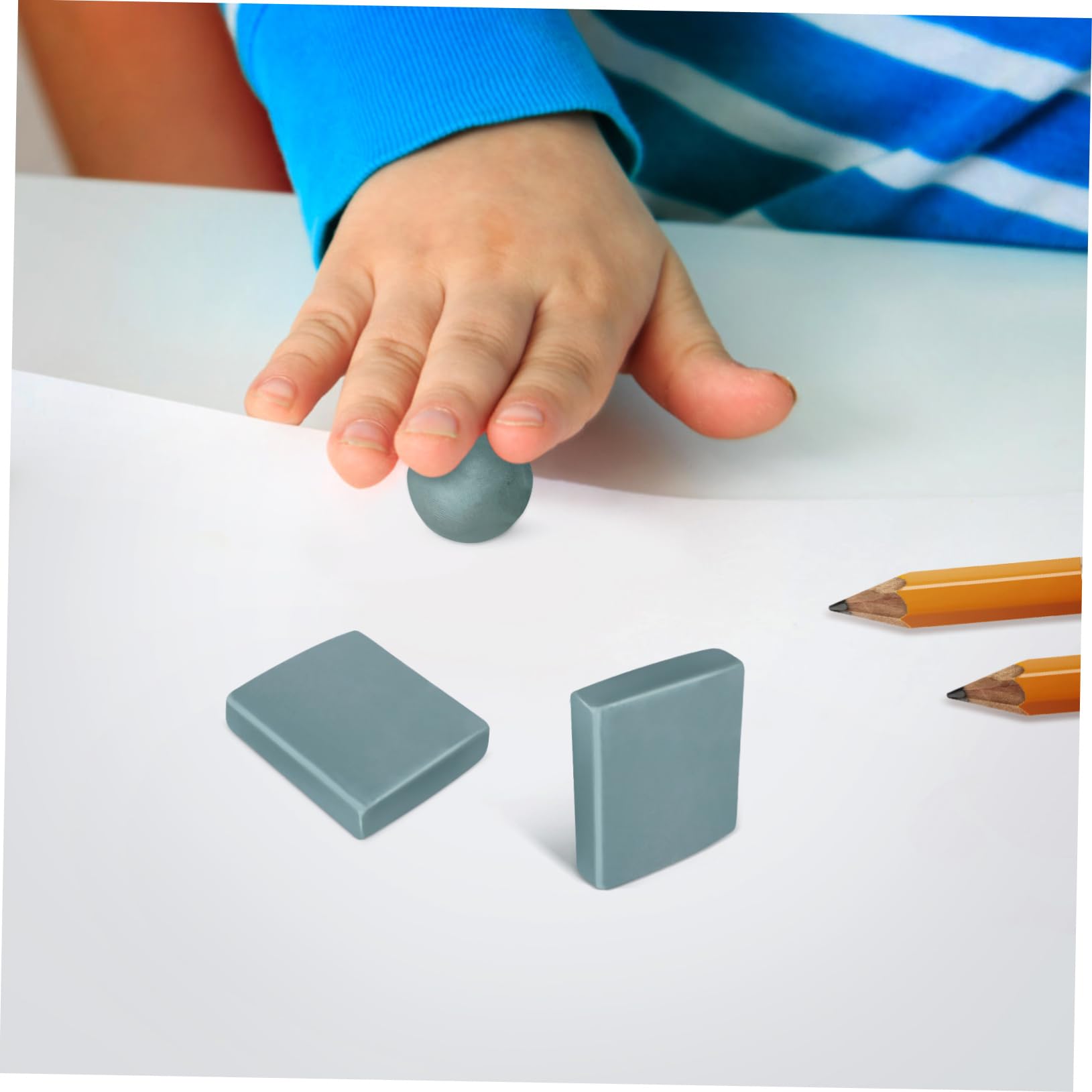 Gadpiparty 5 Ensembles Gommes À Dessiner Pour Dessiner Gommes Sèches Pétries Pour Artistes Pétries Pour Dessiner Pétrir Les Pâte À Modeler 12 Pièces * 5