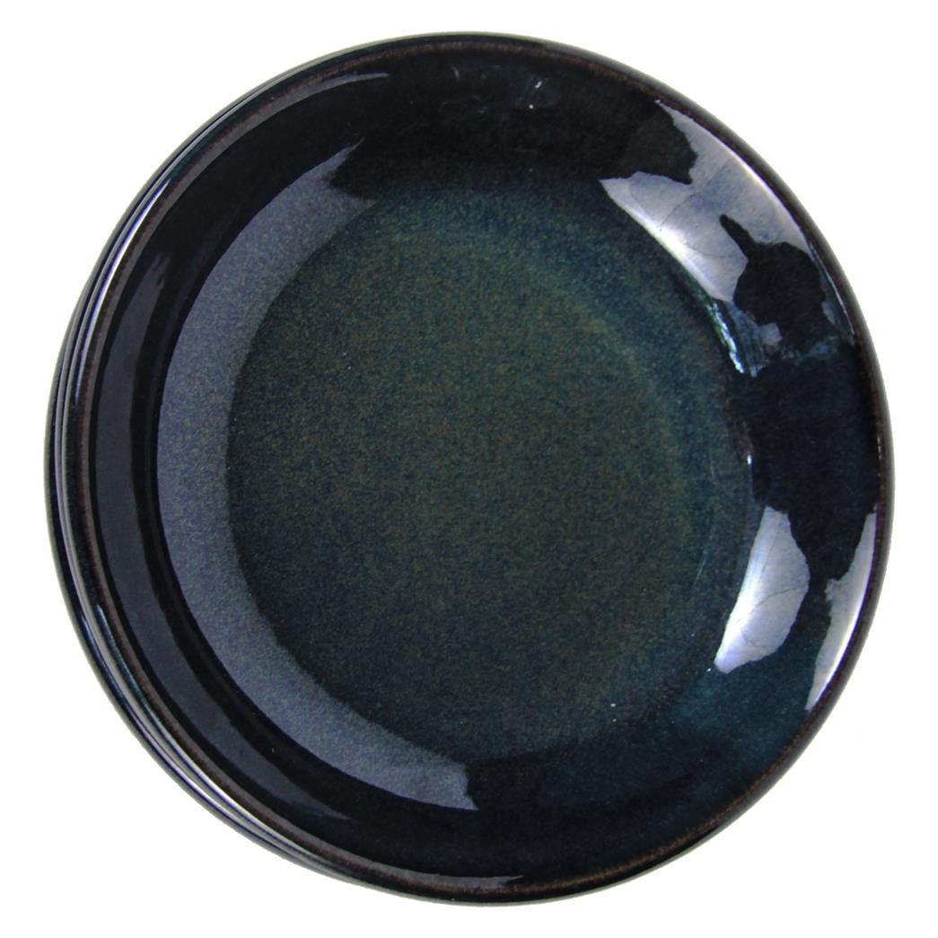 Naco trade Glaze Ceramic Salad Bowl, Ink, Large 23 x 23