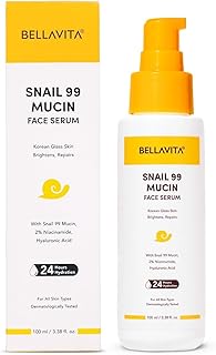 Snail 99 Mucin Face Serum, con 5% de niacinam...
