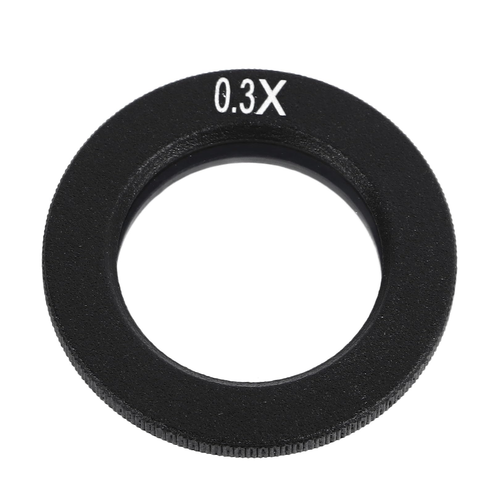 Lente objetivo para microscopio monocular 0,3X que mejora el campo visual 8