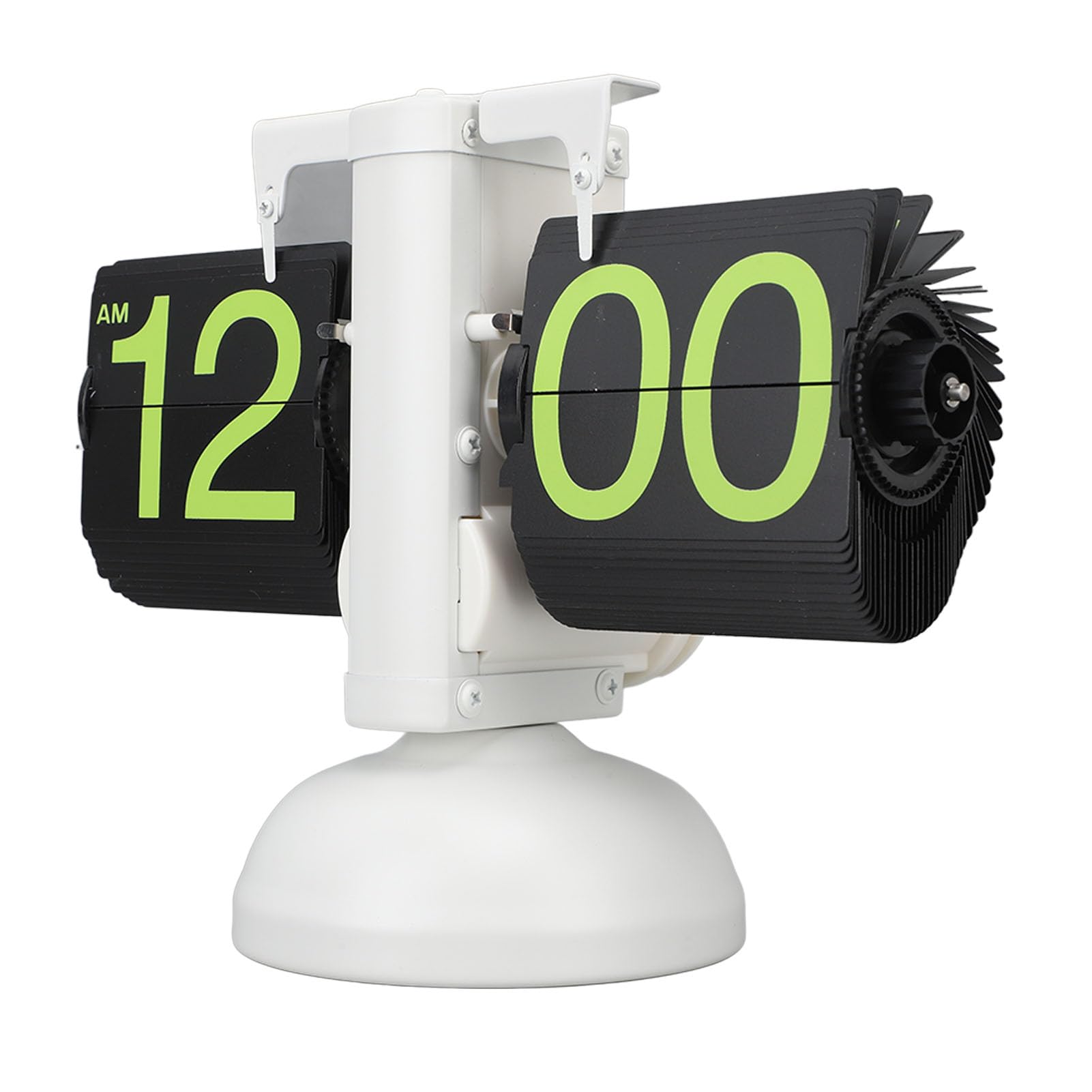 Retro Flip Down Clock, 12 Hour, 304 Stainless Steel, Battery