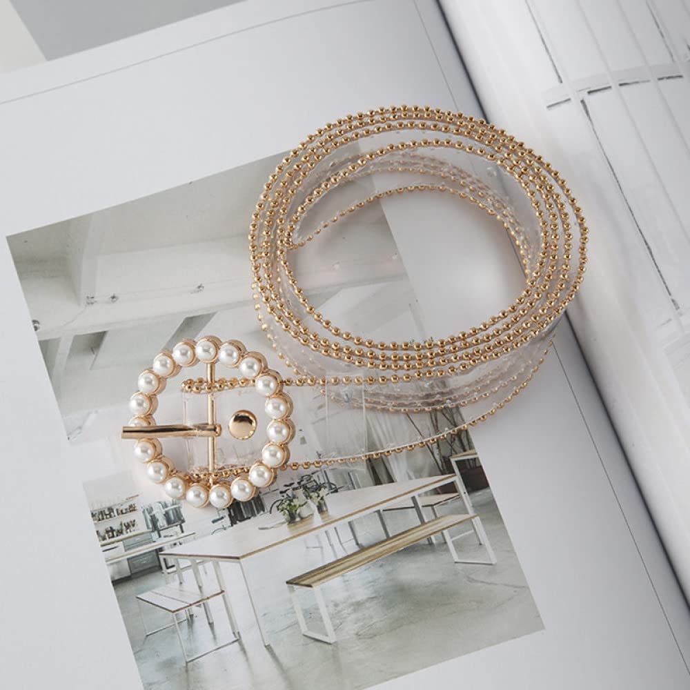 transparent belt for jeans