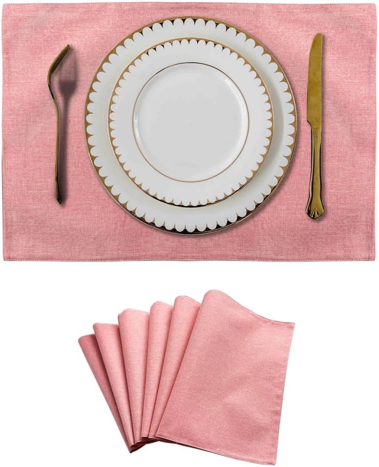 Party European Placemat Waterproof Insulation Mat Hotel Table Mat Western Placemat Bowl Mat Home(Black-JoJo's Bizarre Adventure1)