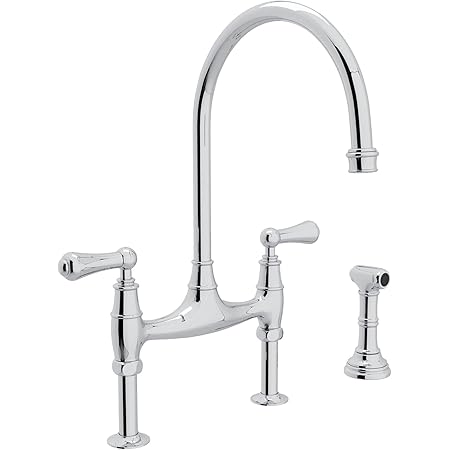 Rohl U.4719L-APC-2 Kitchen FAUCETS, Polished Chrome - Touch On Kitchen ...