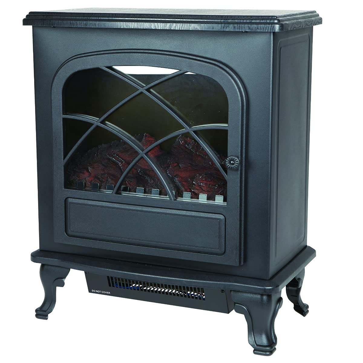 Amazon.com: Infrared Electric Fireplace Stove Heater with Remote - L21.26 x  W11.15 x H26.77 hes, Black : Home u0026 Kitchen