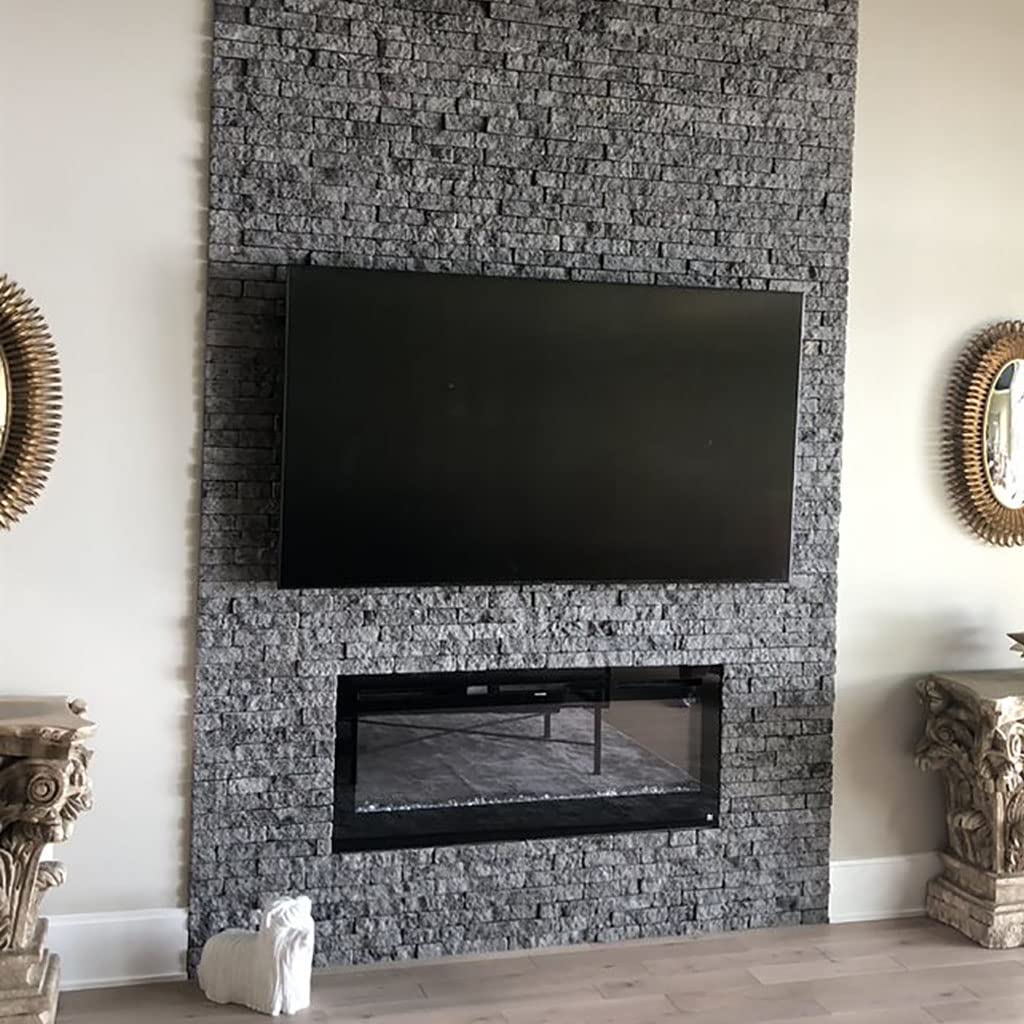 District View Non-Rated Flat Stone Veneer Phantom Shadow (14.25 sq. ft. per Box)