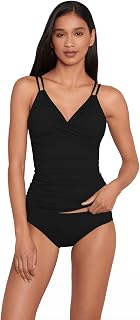 Lauren Ralph Lauren Womens Beach Club Solids Double Strap Twist Underwire Camikini