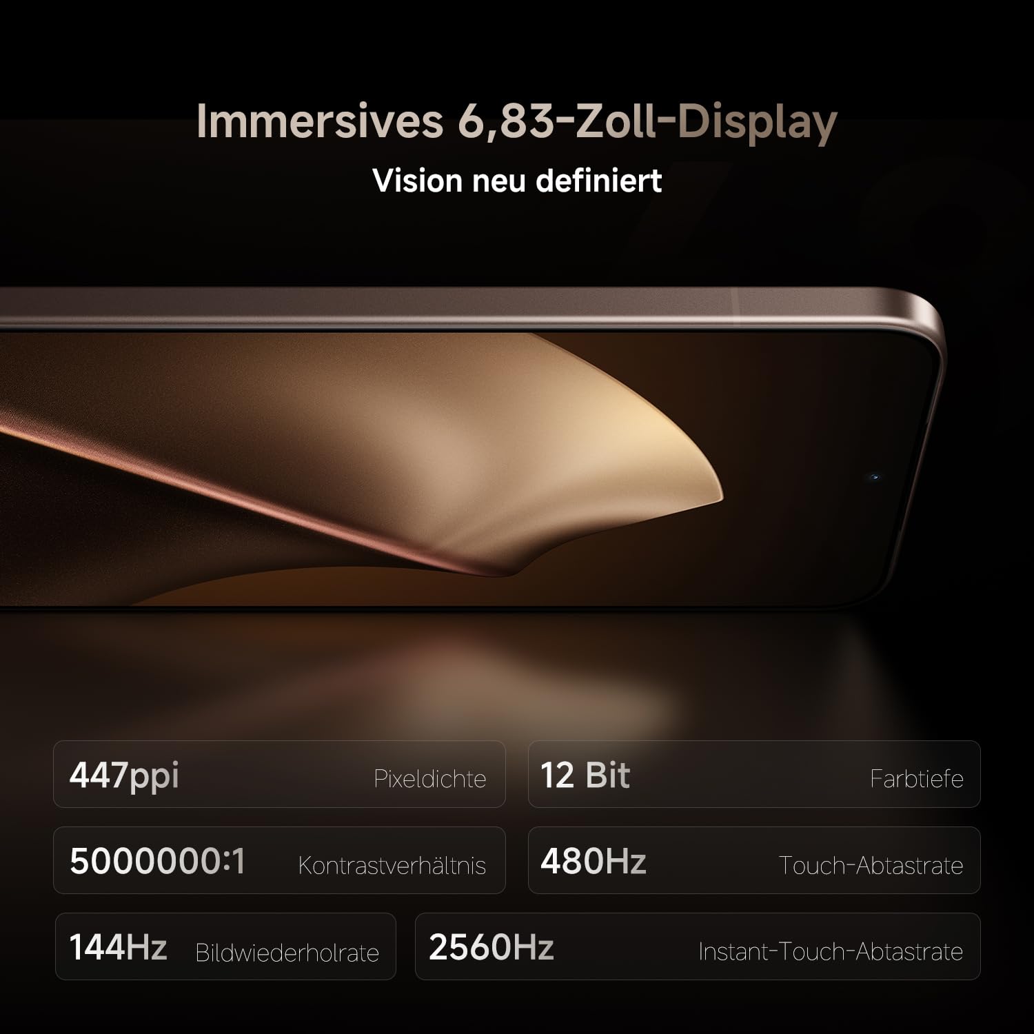 XIAOMI 15T Pro, Smartphone 12+512GB, 6,83" 144Hz augenschonendes Display, MediaTek Dimensity... Ansicht 9