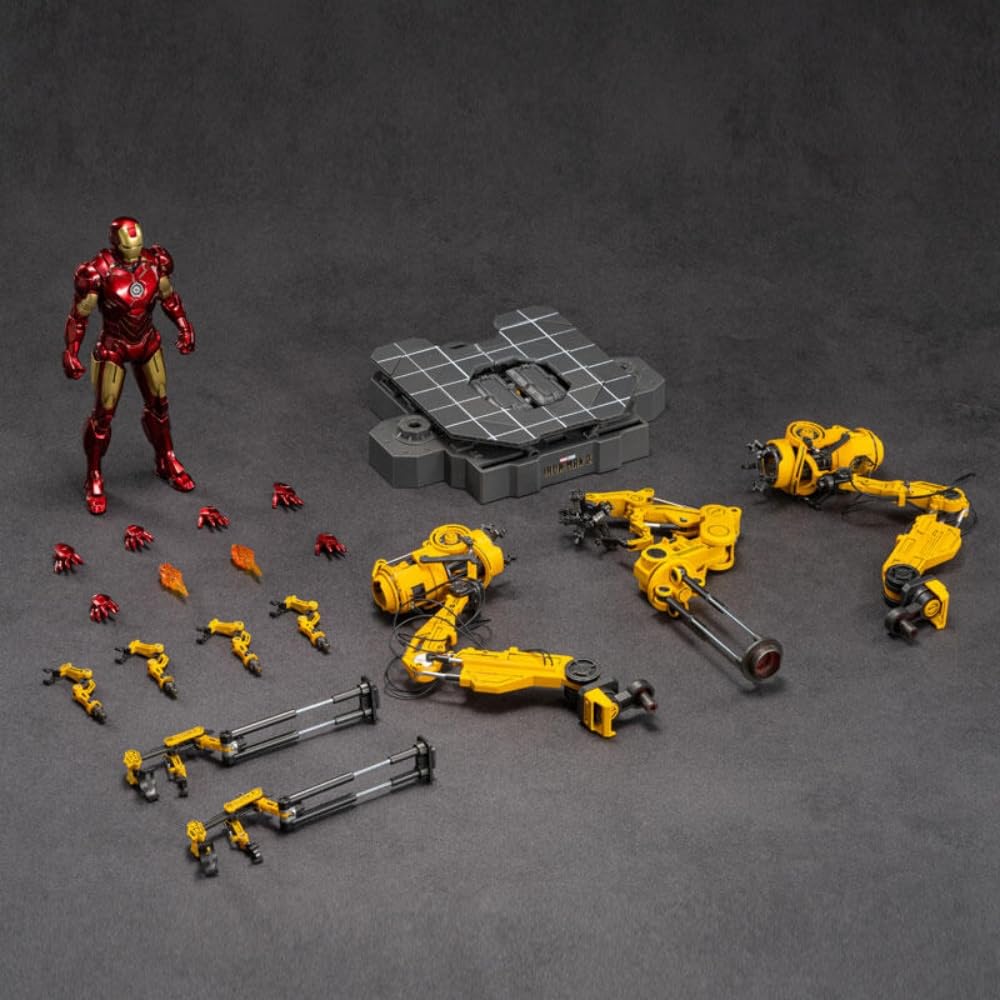 Amazon.co.jp: ZD TOYS アイアンマン2 マーク4 MK4 パワードスーツ装着 
