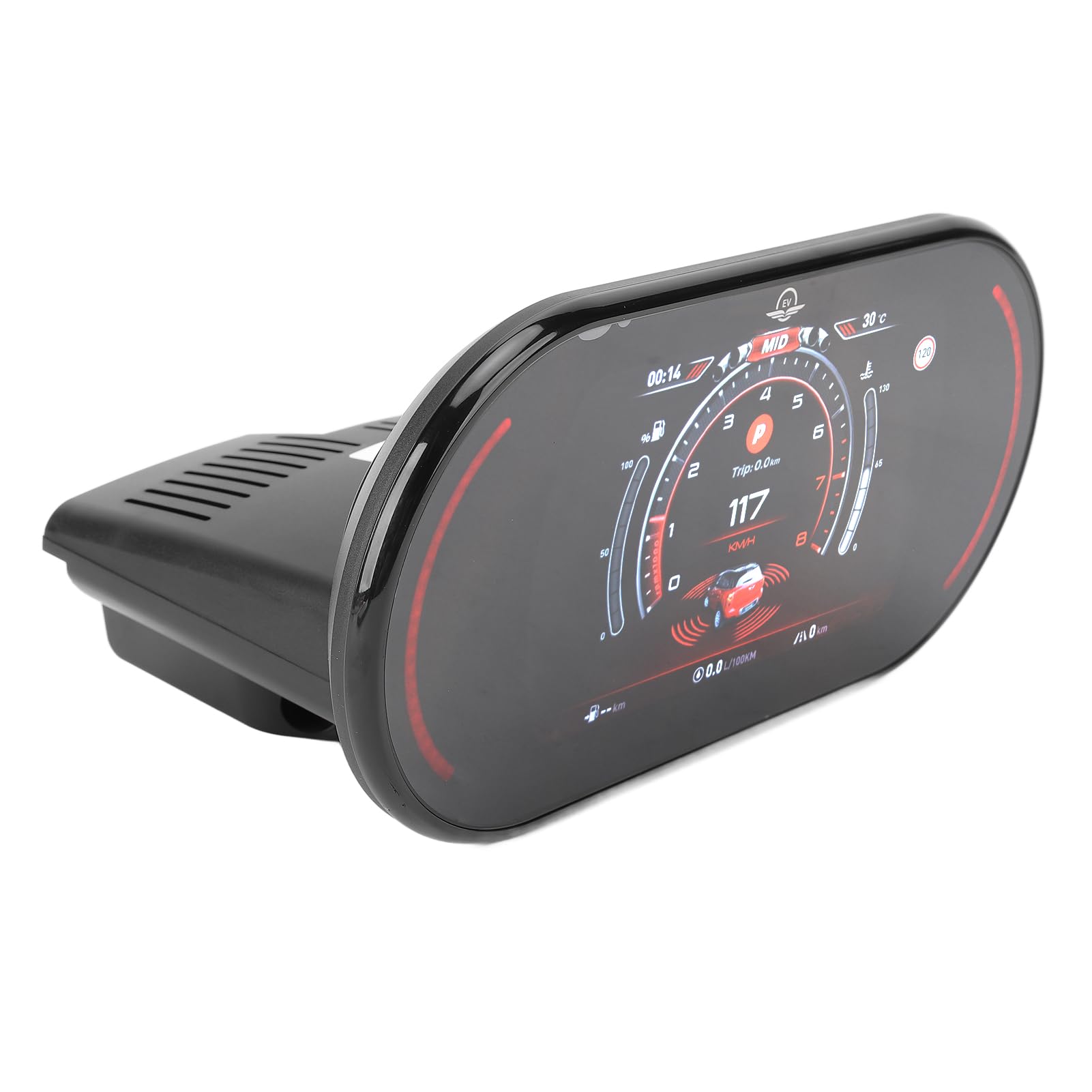 CHICIRIS Head Up Display para Automóviles Panel de Instrumentos Digital LCD de 7 Pulgadas con Alarma en Tiempo Real que Indica Datos de Plug and Play para F54 F55 F56 2014 a 2023
