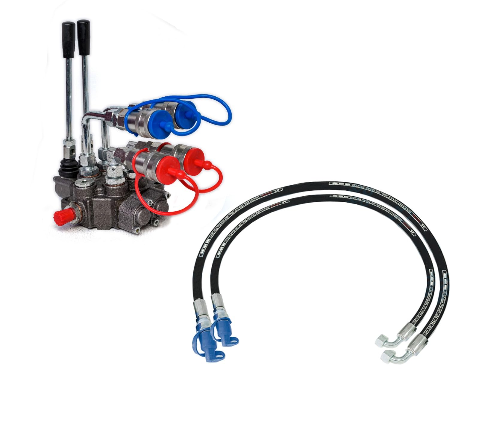 Válvula de control manual, 45 L, incluye enchufe europeo y pulmón de acoplamiento rápido (2 compartimentos)