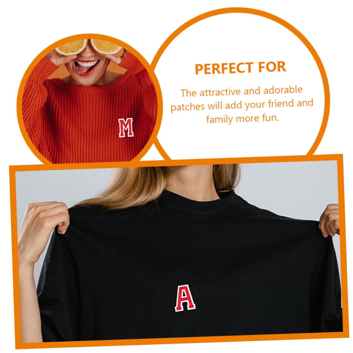 TEHAUX 78pezzi Toppe Termoadesive Per Abbigliamento Decorazioni Letterarie Te Per Jeans Shirt e Accessori Facili Applicare o Cucitura